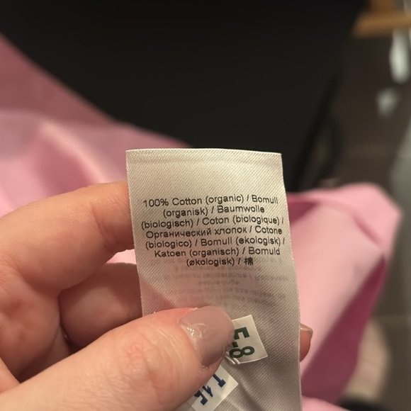 GANNI Pink Wide-Collar Sleeveless Blouse - Picture 11 of 11